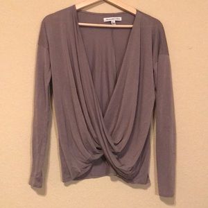 Abercrombie and Fitch super soft open front top